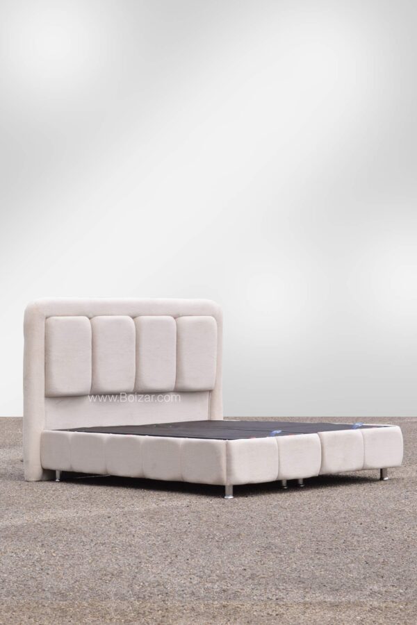 Lit coffre Hiera - Tissu Bichette 140x190