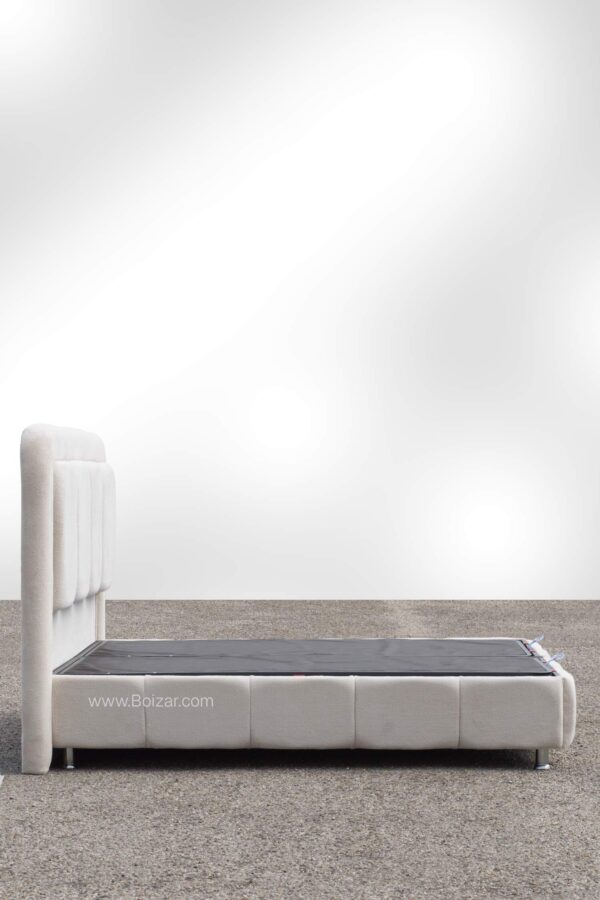Lit coffre Hiera - Tissu Bichette 140x190