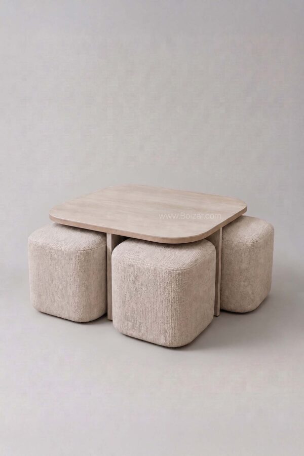 Table basse Marbella | Travertin 80 cm - Tables basses