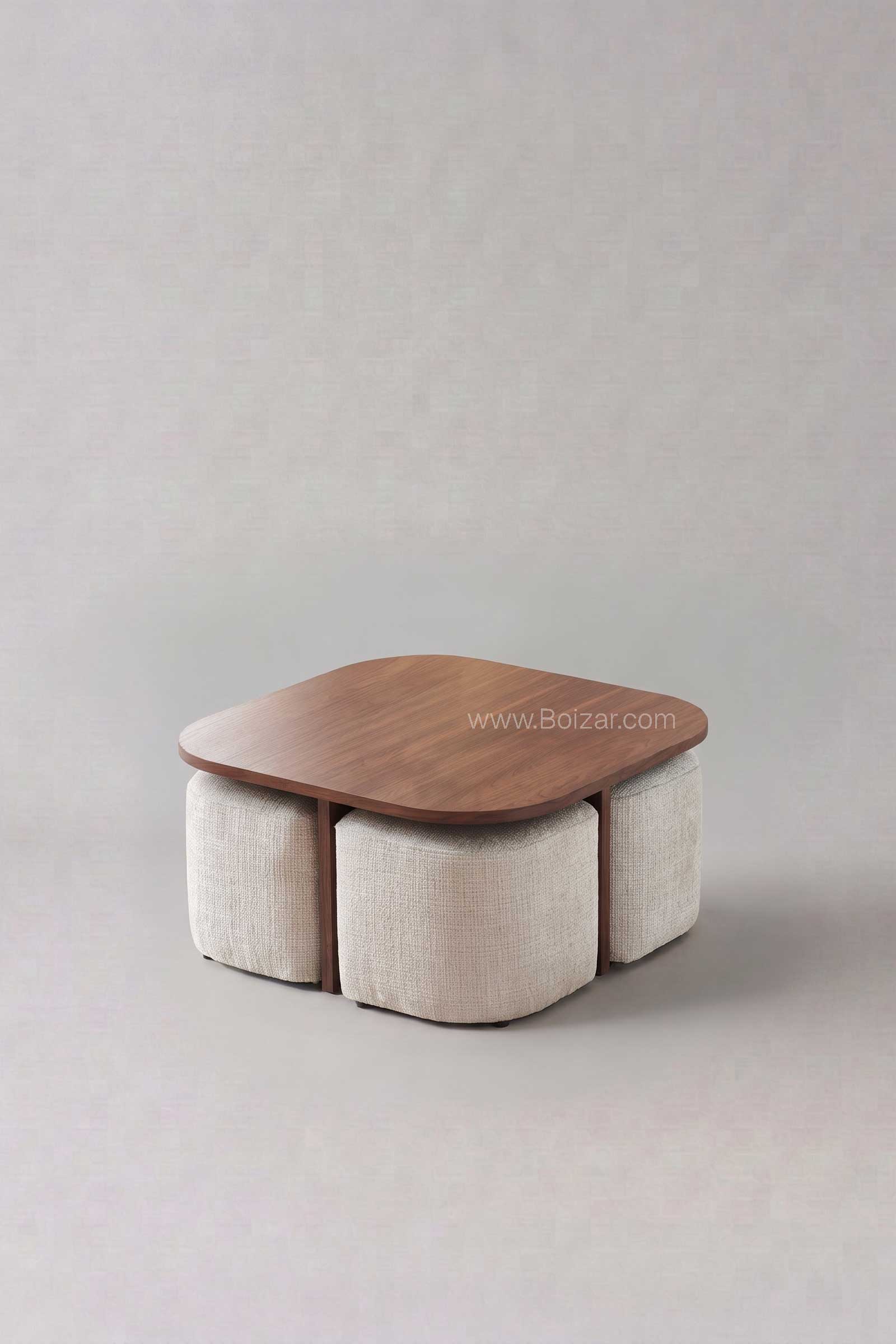 Table basse Marbella | Noyer 80 cm