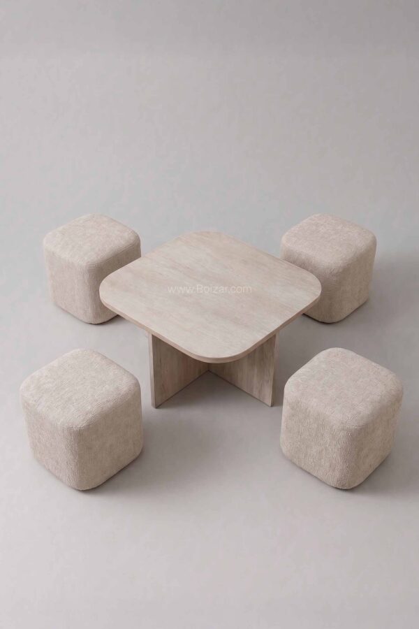 Table basse Marbella | Travertin 80 cm - Tables basses