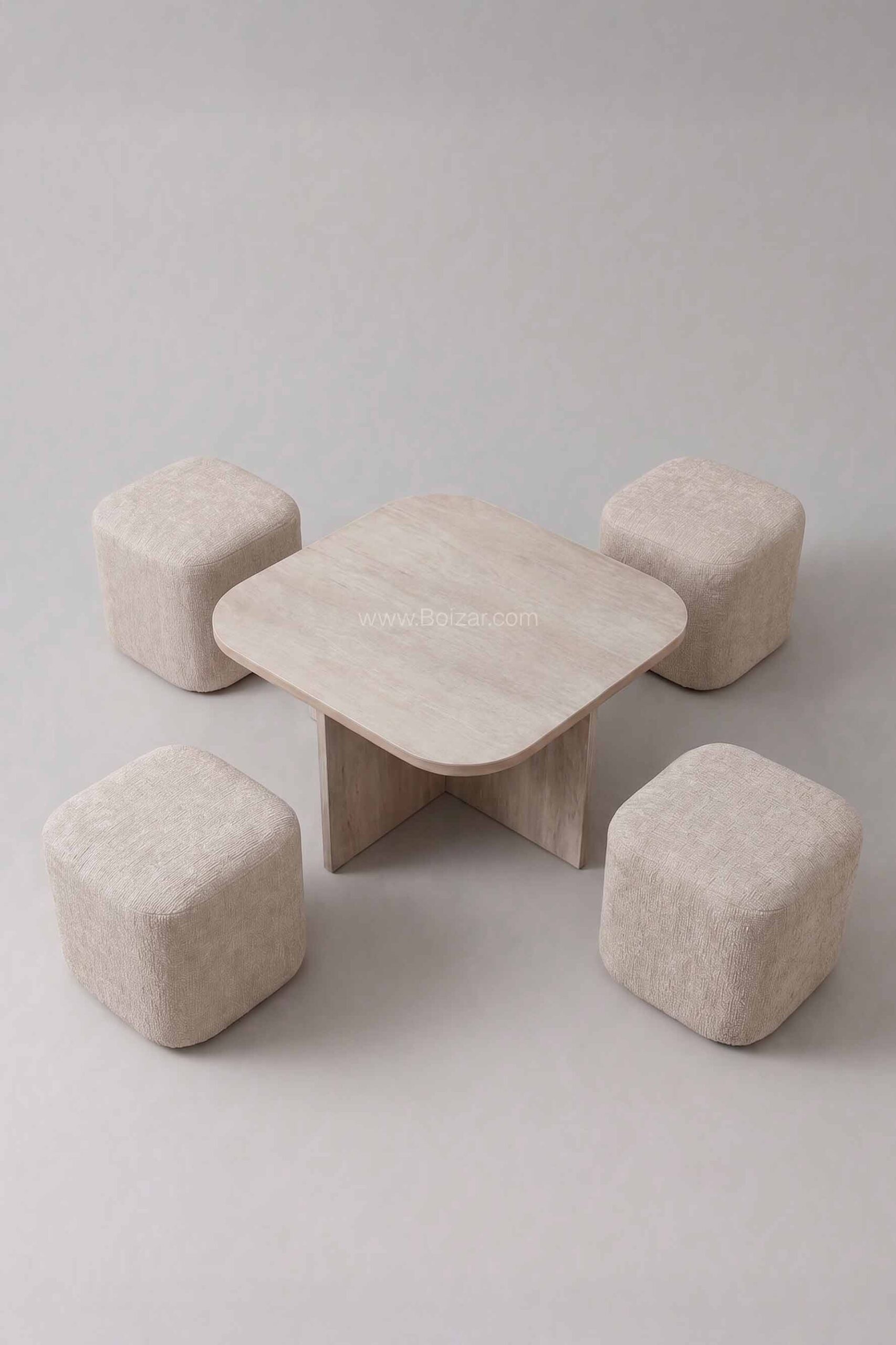Table basse Marbella | Travertin 80 cm