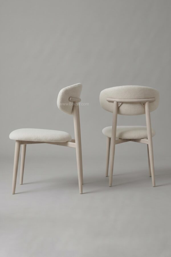 Chaise Bohème | Tissu chenille imperméable - Chaises