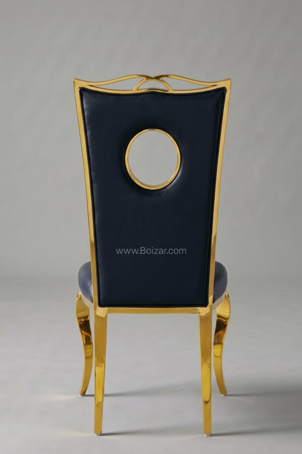 Chaise Royal | Similicuir, piètement inox - Chaises