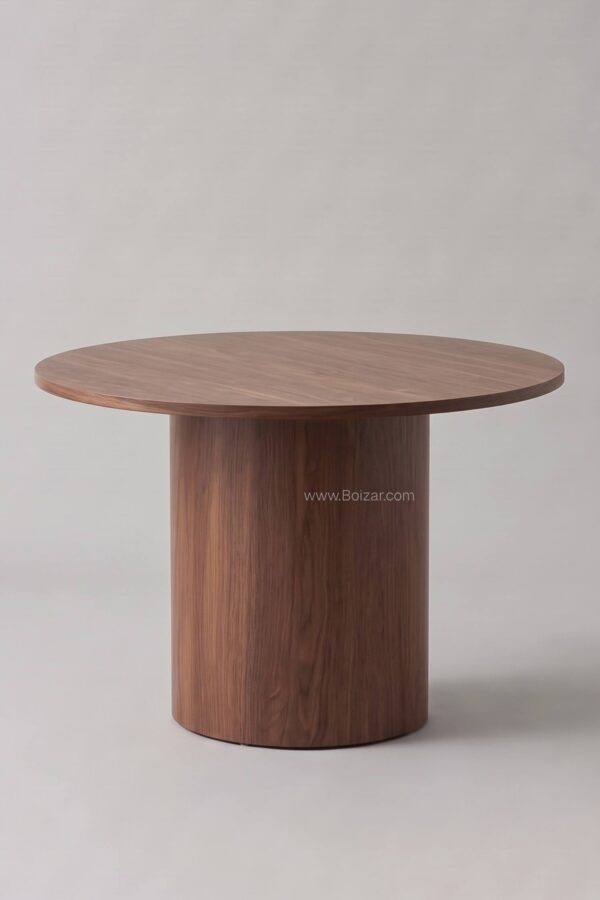 Table Victoria ronde 110 cm | Noyer - Tables à manger