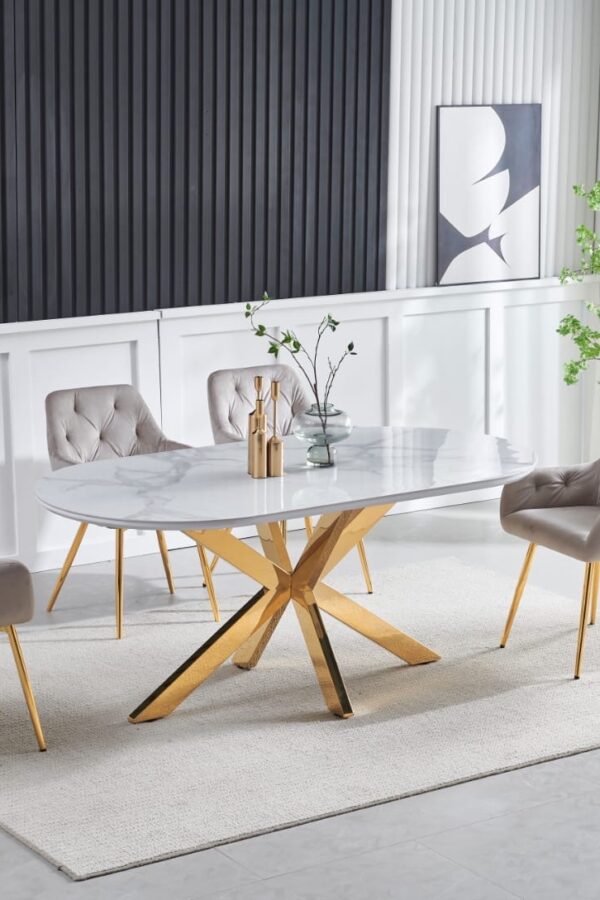 Table à manger Ophelia | 150 cm - Tables à manger