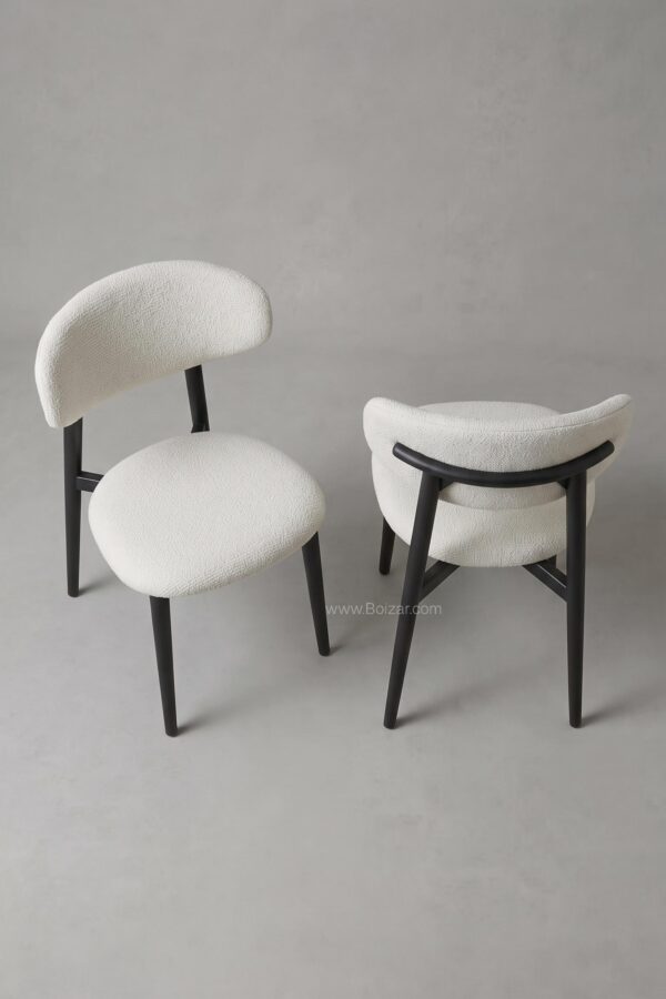 Chaise Bohème | Tissu chenille imperméable - Chaises