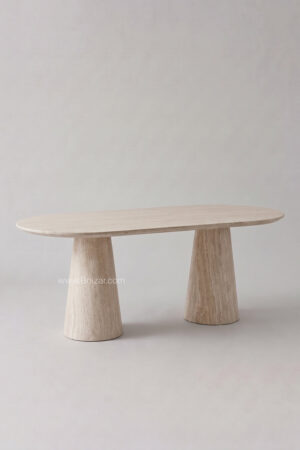 Table à manger Iconic | Travertin 180 cm - Tables à manger