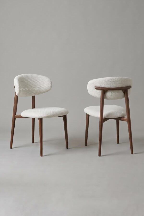 Chaise Bohème | Tissu chenille imperméable - Chaises
