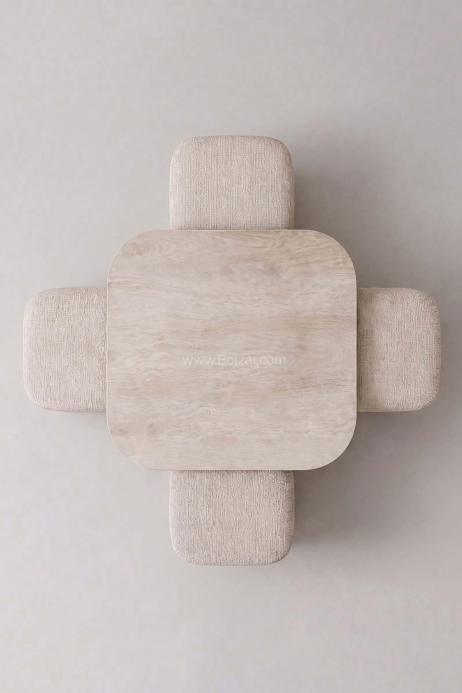 Table basse Marbella | Travertin 80 cm