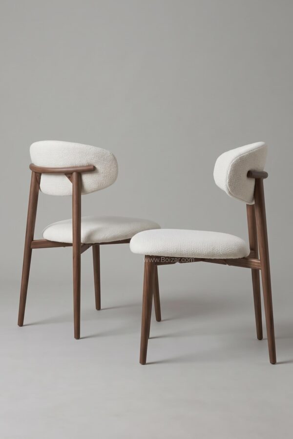 Chaise Bohème | Tissu chenille imperméable - Chaises