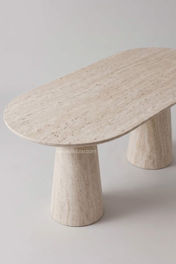 Table à manger Iconic | Travertin 180 cm - Tables à manger