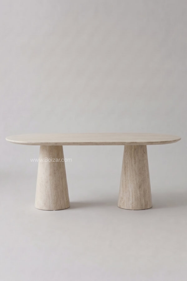 Table à manger Iconic | Travertin 180 cm - Tables à manger