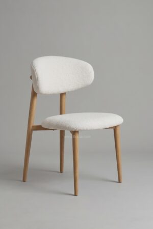 Chaise Bohème | Tissu chenille imperméable - Chaises