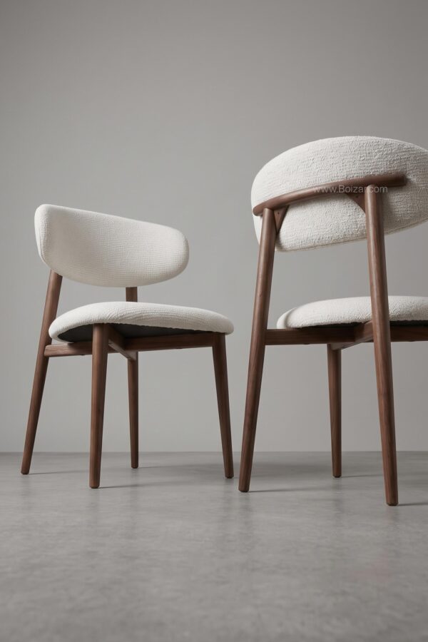 Chaise Bohème | Tissu chenille imperméable - Chaises