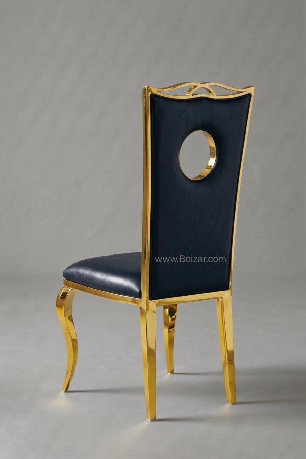 Chaise Royal | Similicuir, piètement inox - Chaises