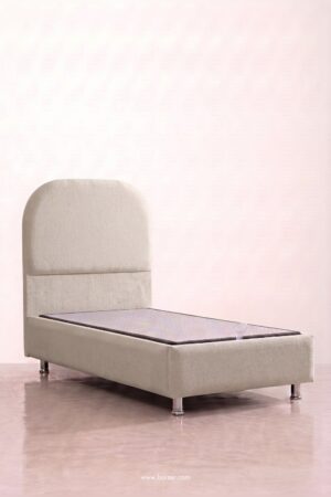 Lit coffre Jade 1 place 90x190 | Tissu chenille