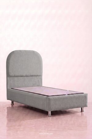 Lit coffre Jade 1 place 90x190 | Tissu chenille