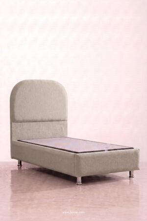 Lit coffre Jade 1 place 90x190 | Tissu chenille