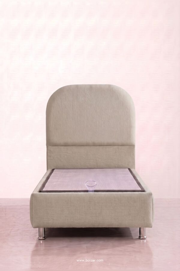Lit coffre Jade 1 place 90x190 | Tissu chenille