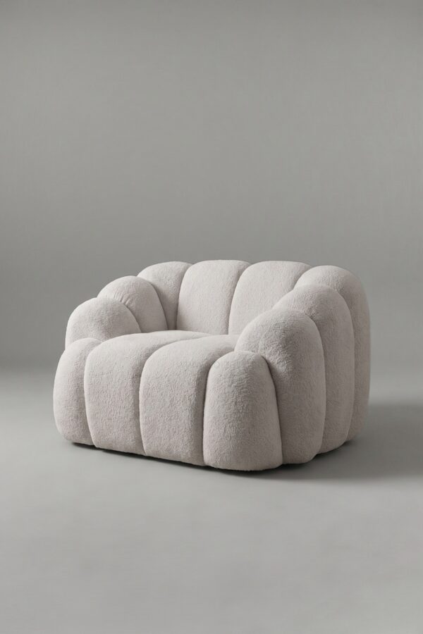 Fauteuil Puffy | Bouclé - Fauteuils