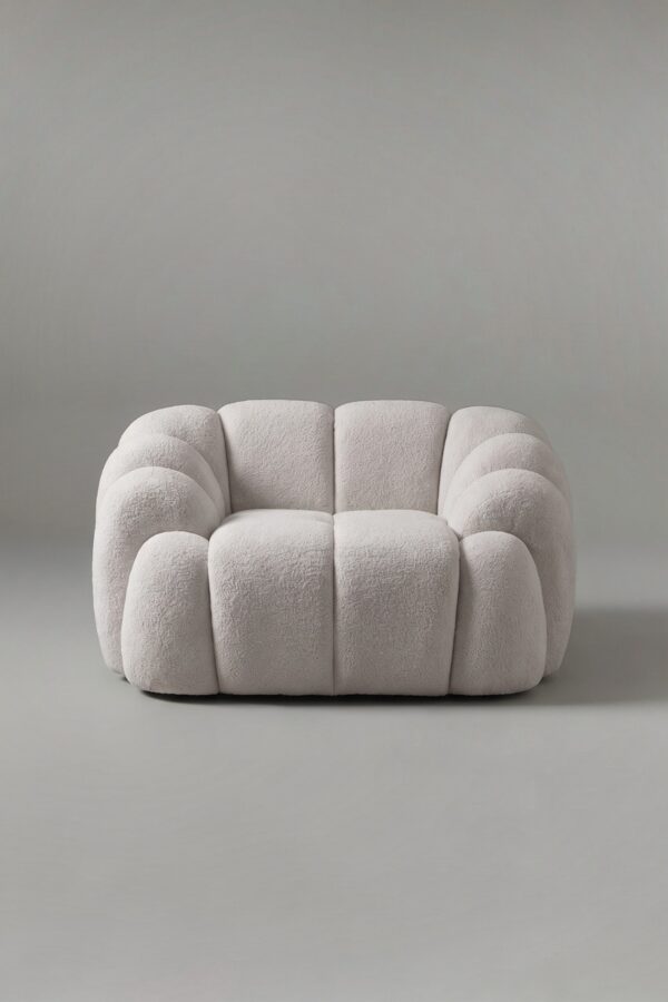 Fauteuil Puffy | Bouclé - Fauteuils