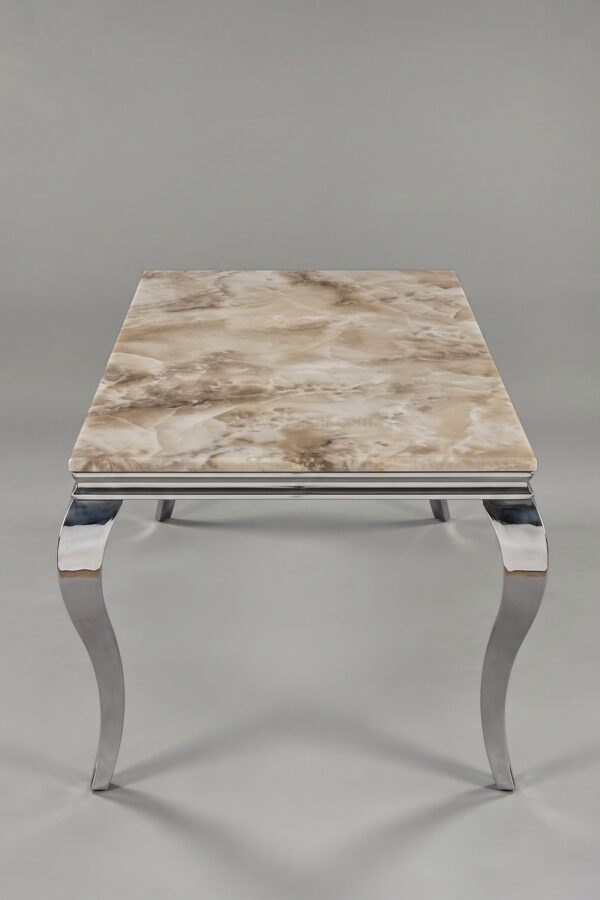 TABLE BAROQUE MARBRE 180 - Tables à manger