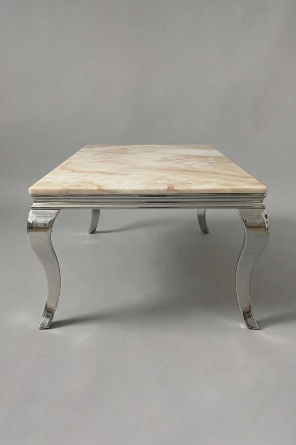 TABLE BASSE BAROQUE MARBRE - Tables basses