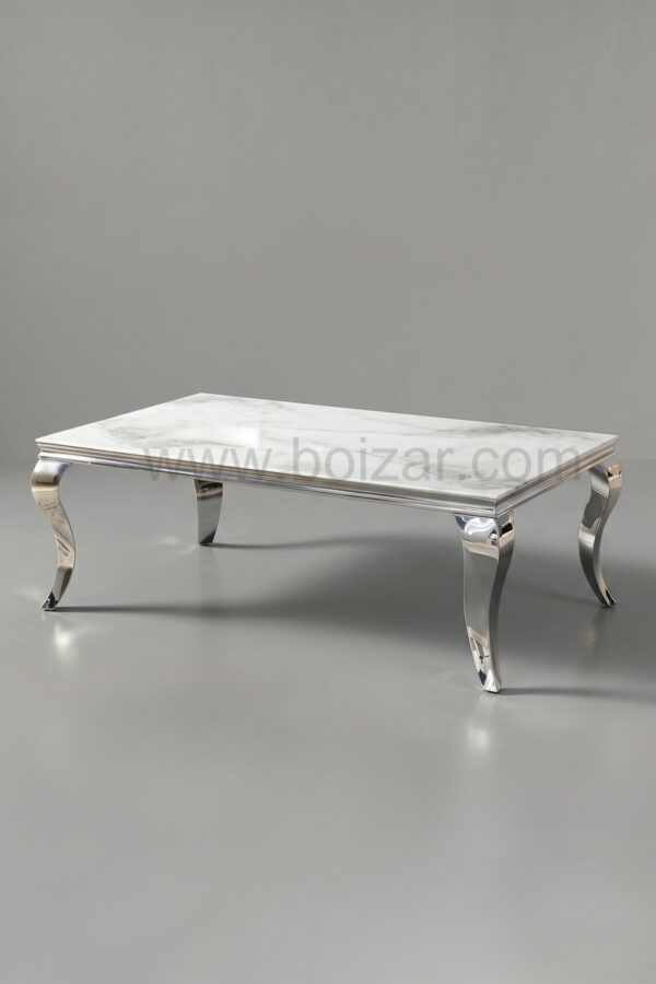 TABLE BASSE BAROQUE MARBRE - Tables basses