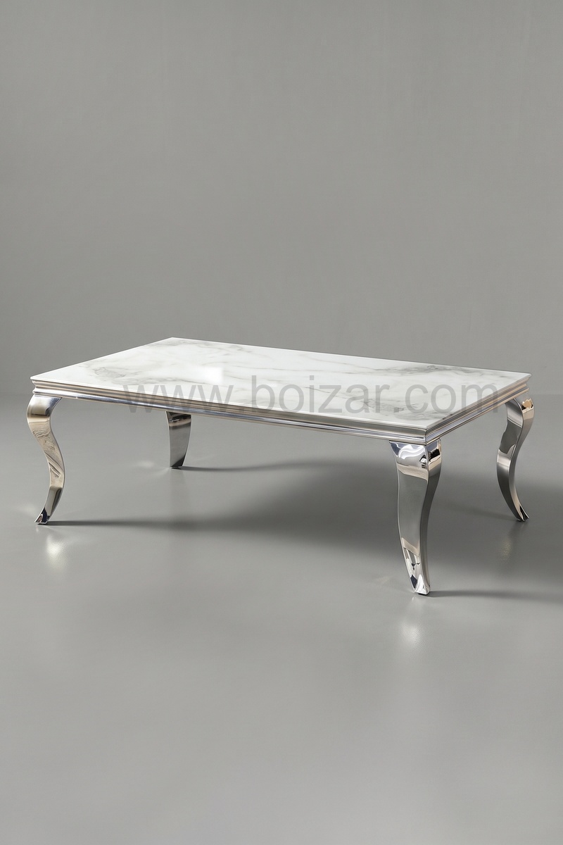 TABLE BASSE BAROQUE MARBRE